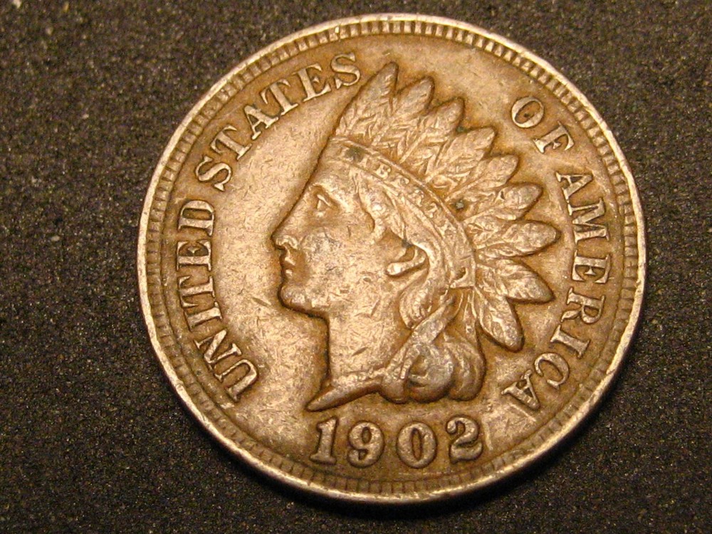 1902 Indian Head Cent XF