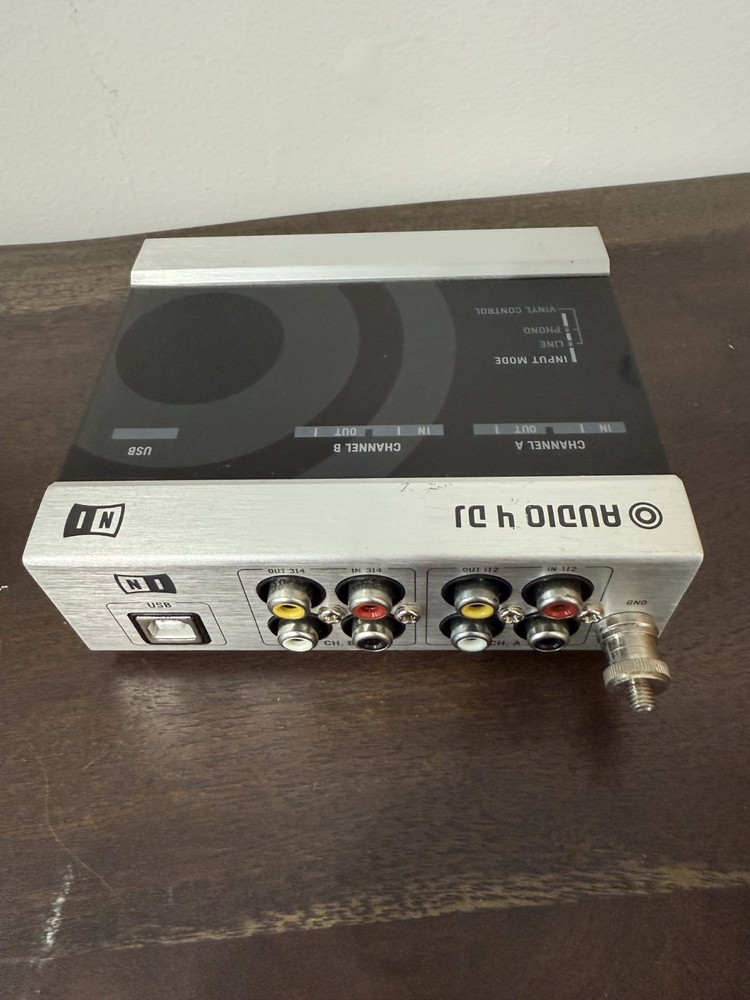 Native Instruments Audio 4 DJ USB Sound Card Interface – Used, Fully Functional