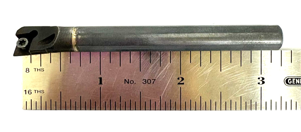 5/16" SOLID CARBIDE COOLANT THRU BORING BAR