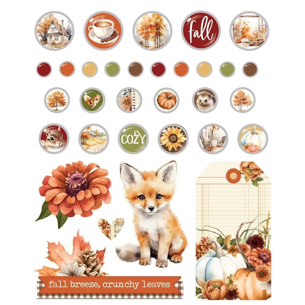 Simple Stories ~ AUTUMN BREEZE ~ Decorative Brads