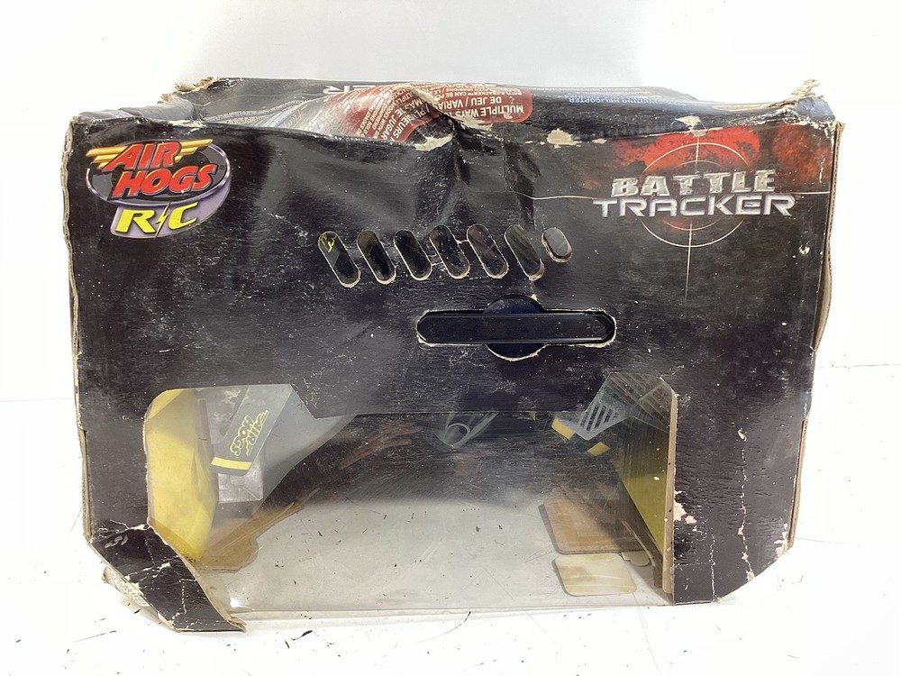 Spin Master R/C Air Hogs Battle Tracker Robot Helicopter Sealed Original Box