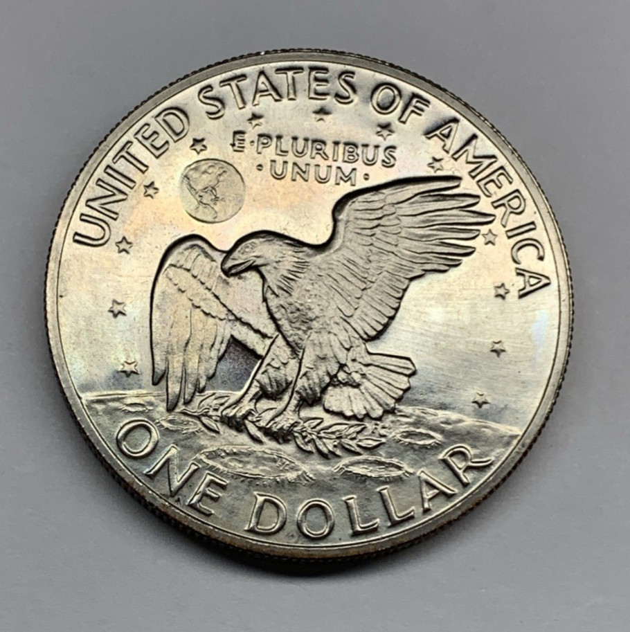 1973 S Eisenhower Dollar Gem Deep Cameo Proof Clad Coin