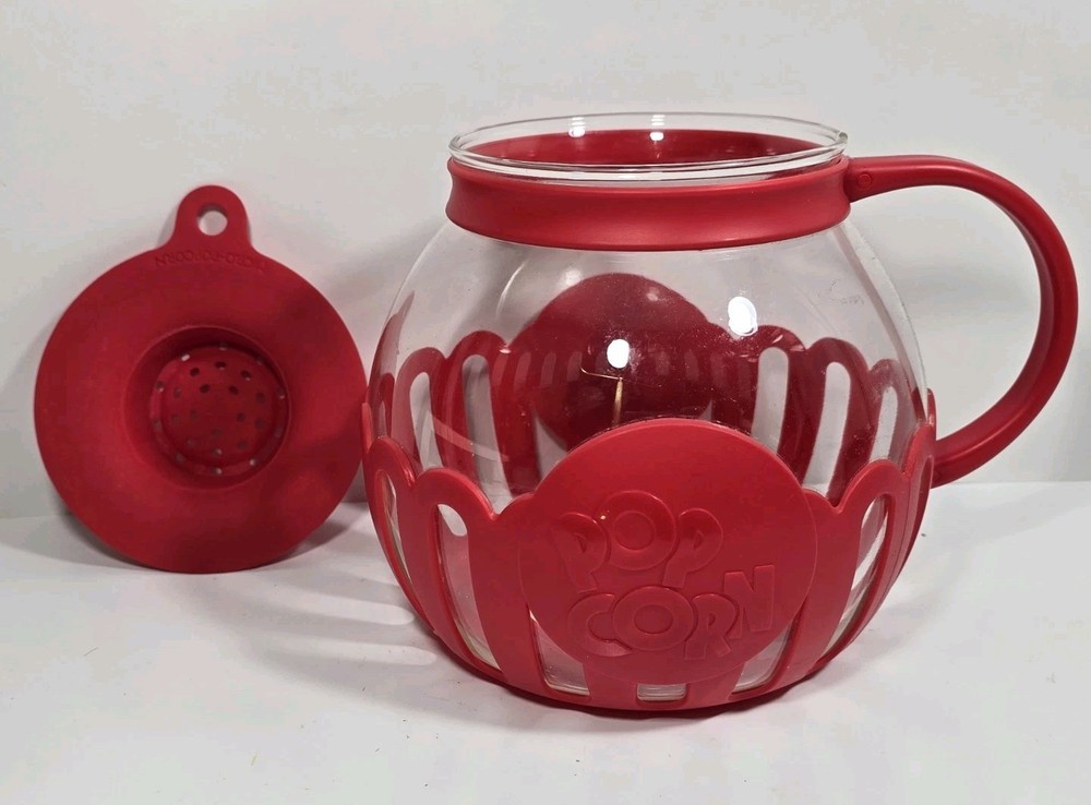 Ecolution Microwave Micro-Pop Popcorn Popper, Borosilicate Glass