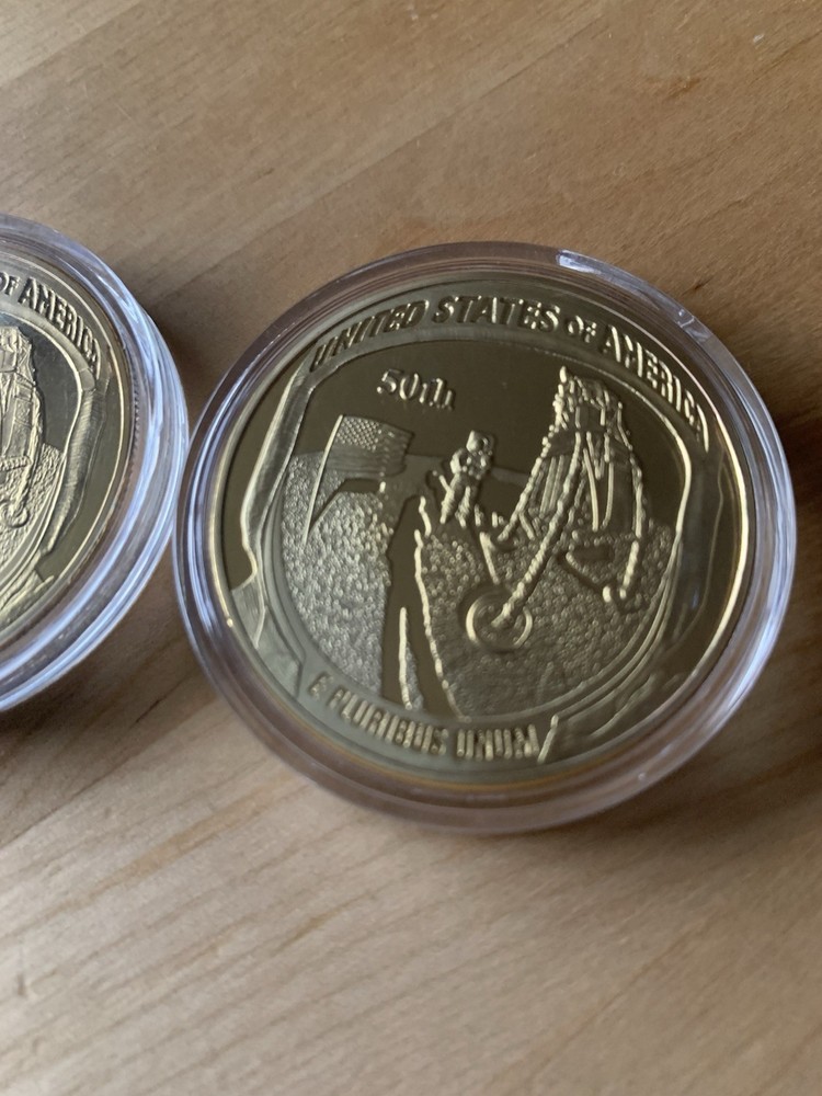 2019 Mercury Gemini Apollo Commemorative Liberty PROOF Uncirculated Medal~2