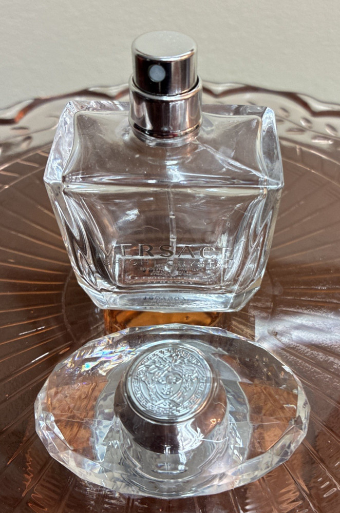 EMPTY BOTTLE Versace Bright Crystal by Versace for Women 1 oz - Empty