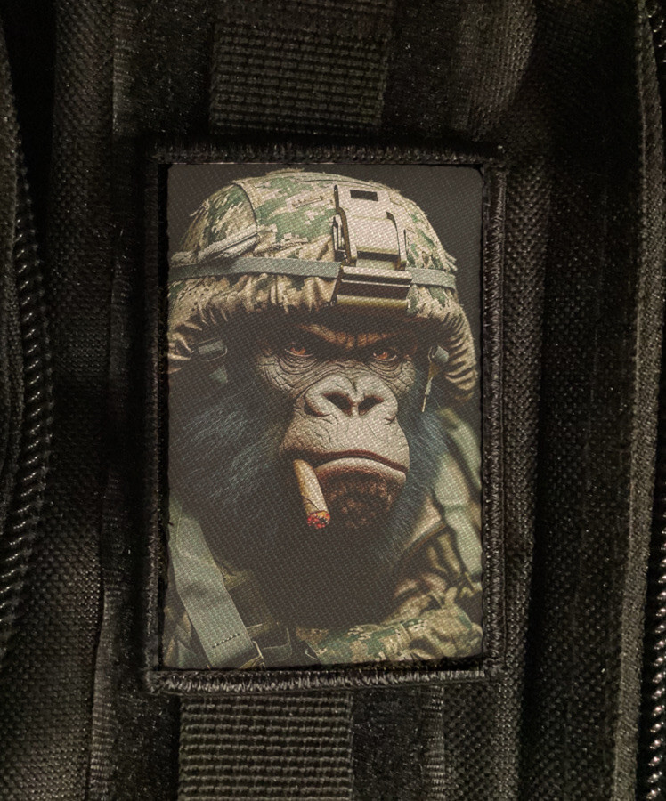 Maga Einstein Patch Morale Trump Army Tactical Hook [sub]