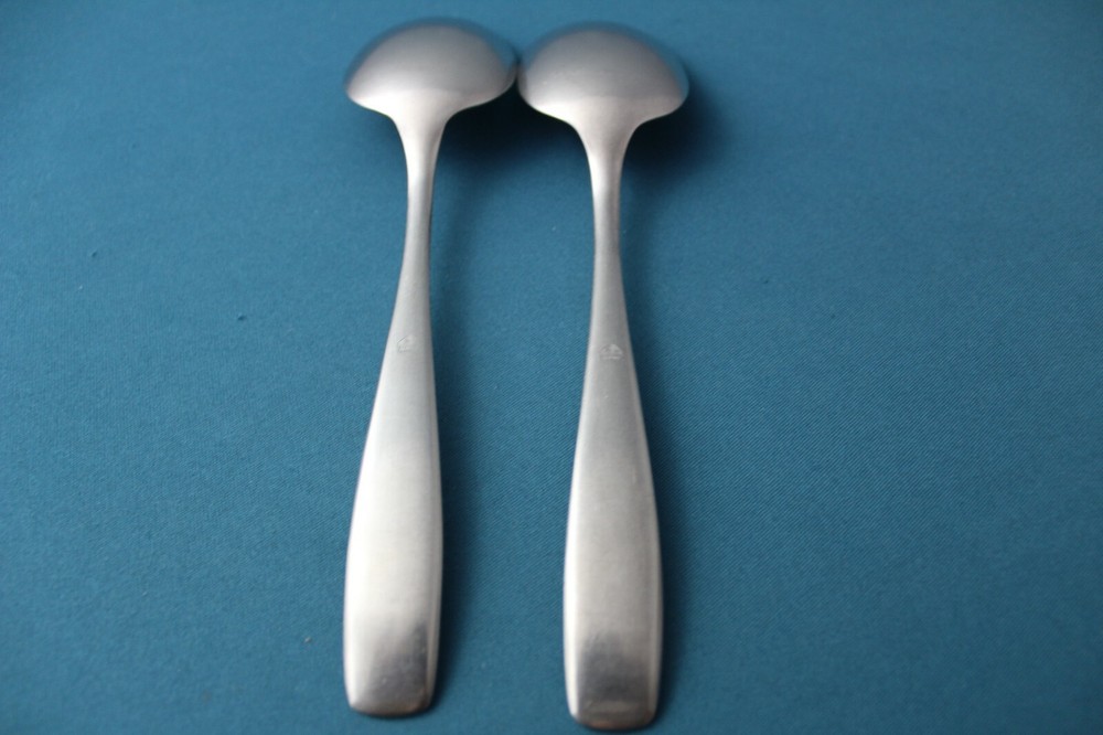 WMF LINE Serving Tablespoon (2pc Set) Germany Triangle Mark 7 5/8"