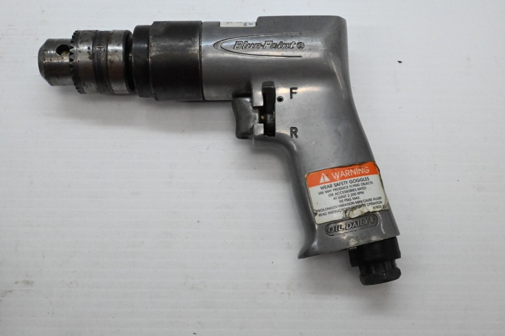 Blue Point Reversible Air Drill - AT803 Tested and runs good