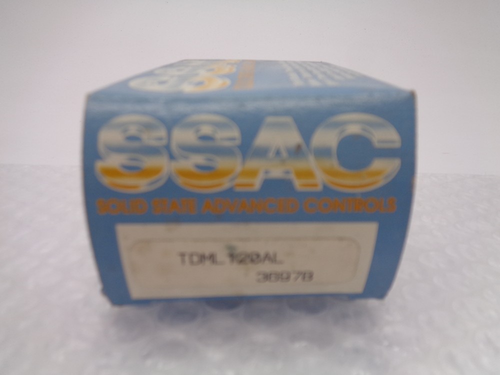 SSAC TDML120AL TIME DELAY RELAY 120V NSMP
