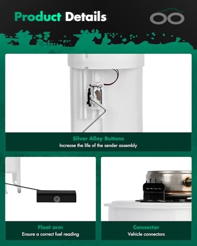 Compatible with E7116M Fuel Pump Electrical Assembly High Performance fit for