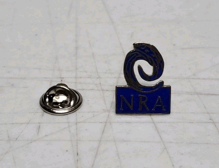National River Authority NRA Enamel Pin w/Back, Pre-Owned *READ*