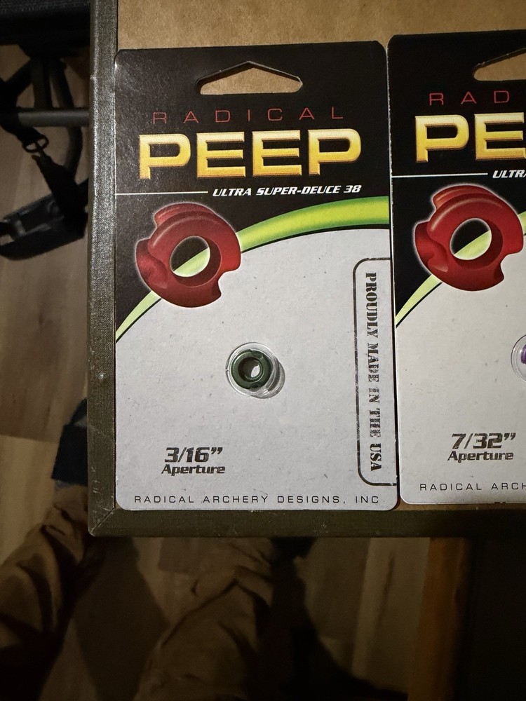 Rad Radical Peep Sights Lot