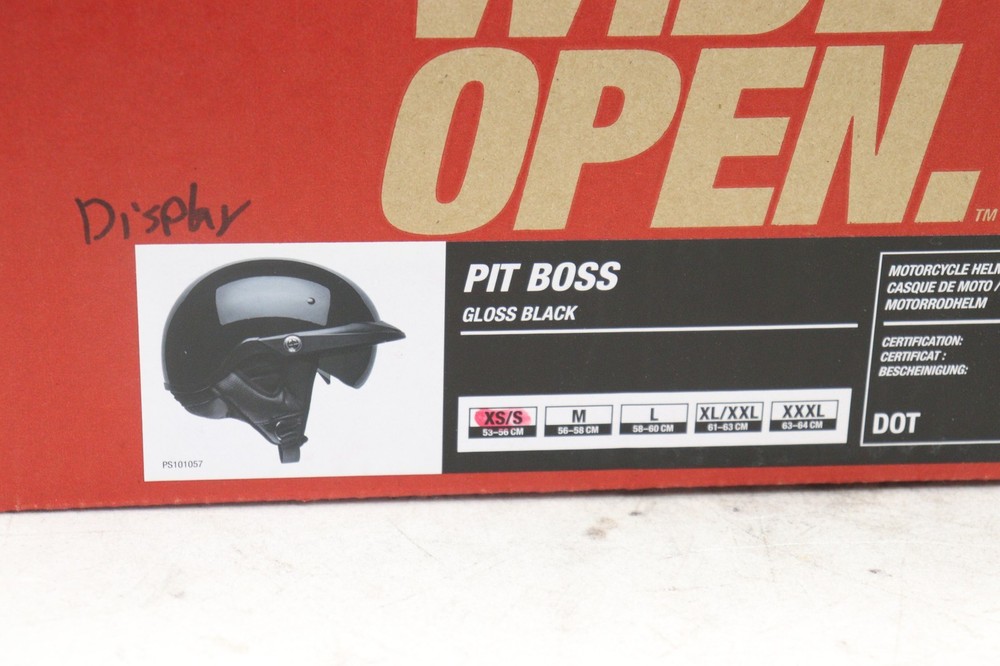 BELL PIT BOSS GLOSS BLACK SMALL S XS