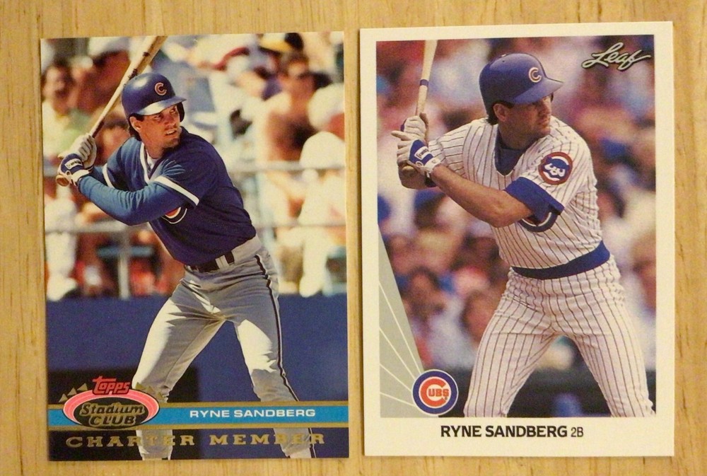 Ryne Sandberg Base/Inserts - You Pick - $2.00 or 2 Card Minimum