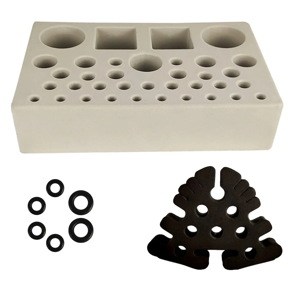 Eupheng Fly Tying Desktop Storage Rack Flying Tool Holder Fly Tying Tool Caddy