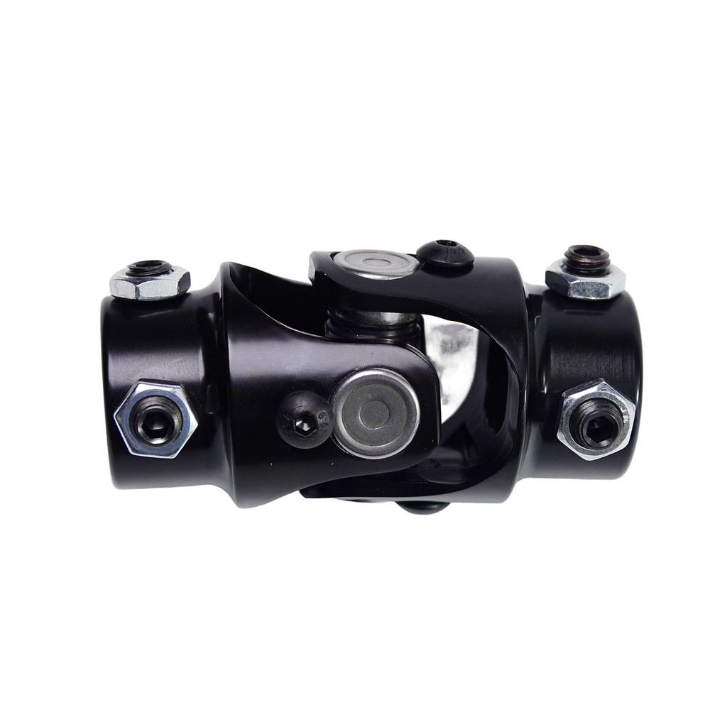 New 3/4" DD × 3/4" DD Black U-Joint Coupler Universal Steering Shaft