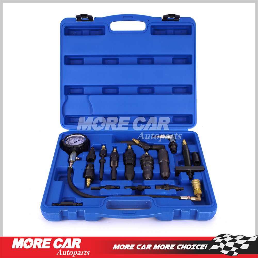 Engine Compression Pressure Tester Compatible for Ford Cummins Detroit 1000 Psi