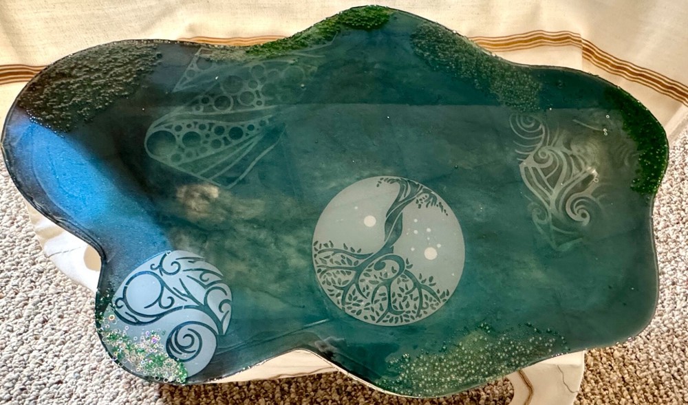 Epoxy Resin Charcuterie Board