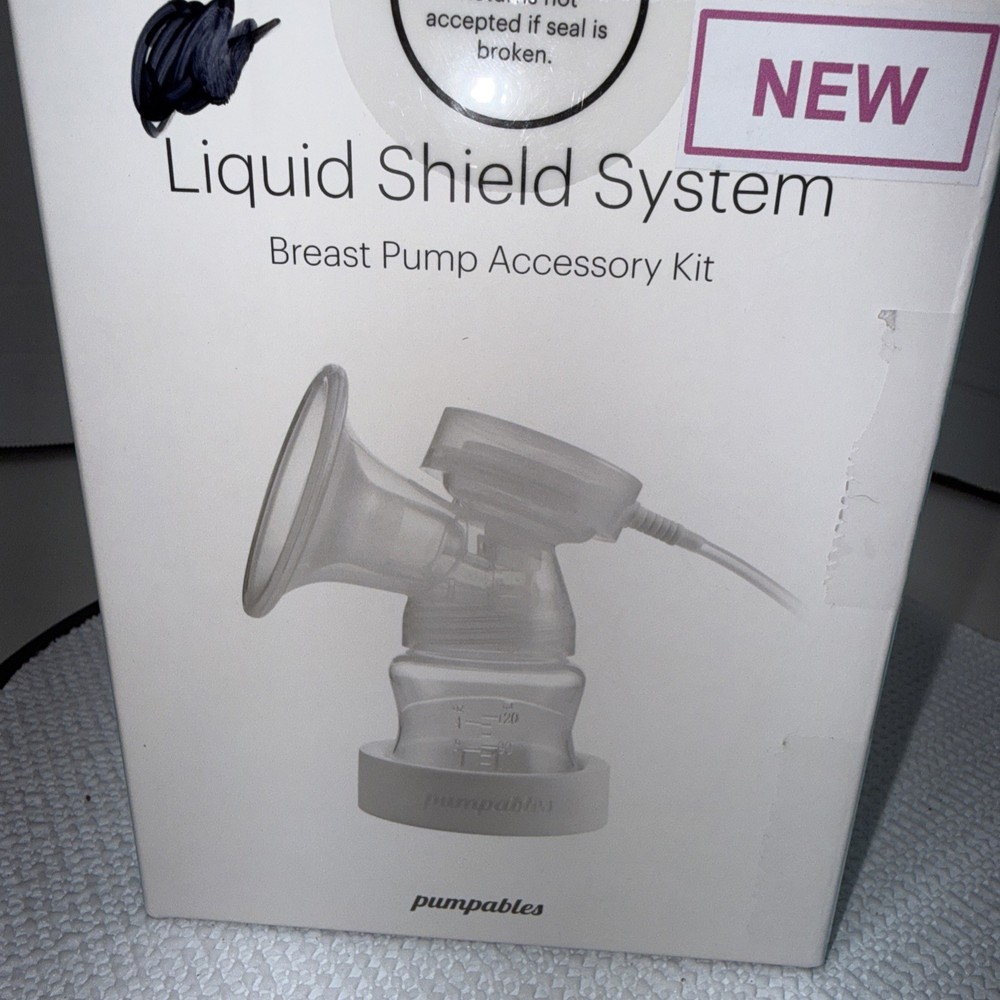 Pumpables Liquid Shield System Breast Pump Accessory Kit 17mm Brand New Sealed