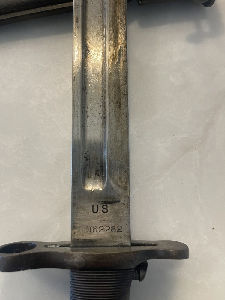 Authentic Ww2 US Bayonet date 1919