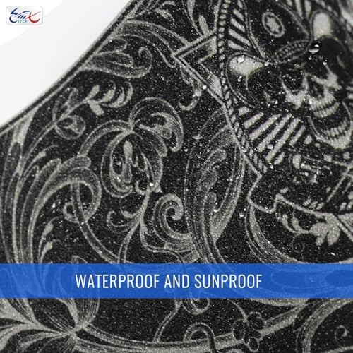 Skull Motorcycle Gas Tank Graphics Fuel Oil Tank Pad Decals for Harley