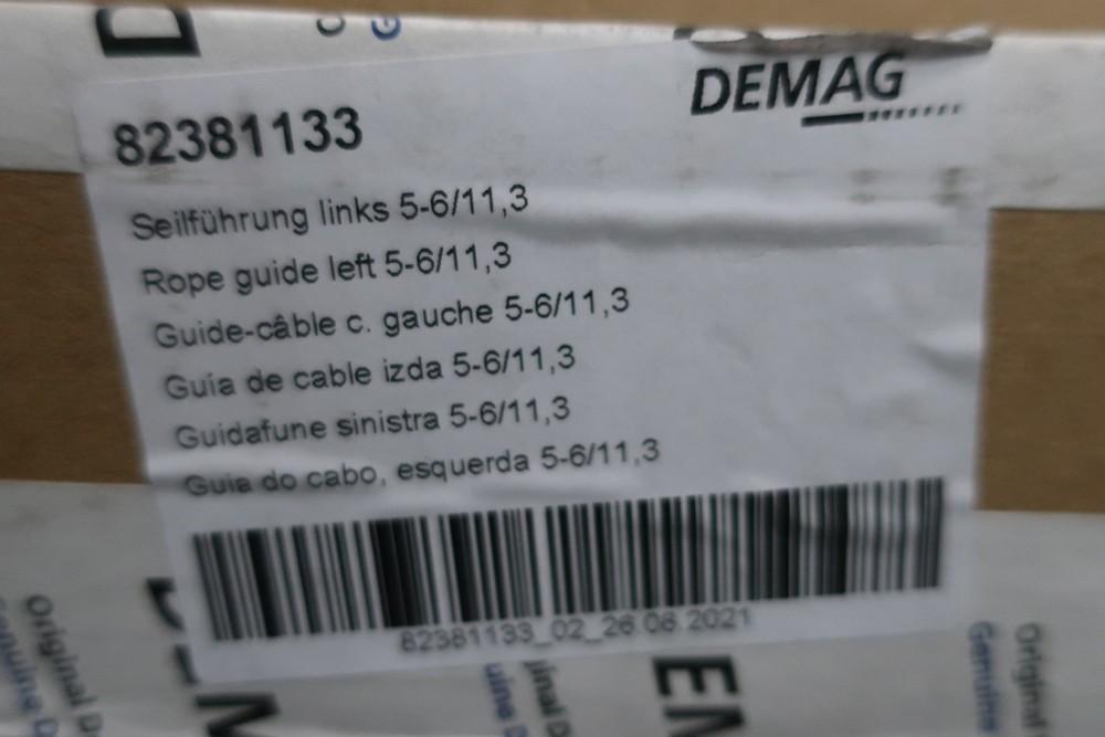 Demag 82381133 Rope Guide