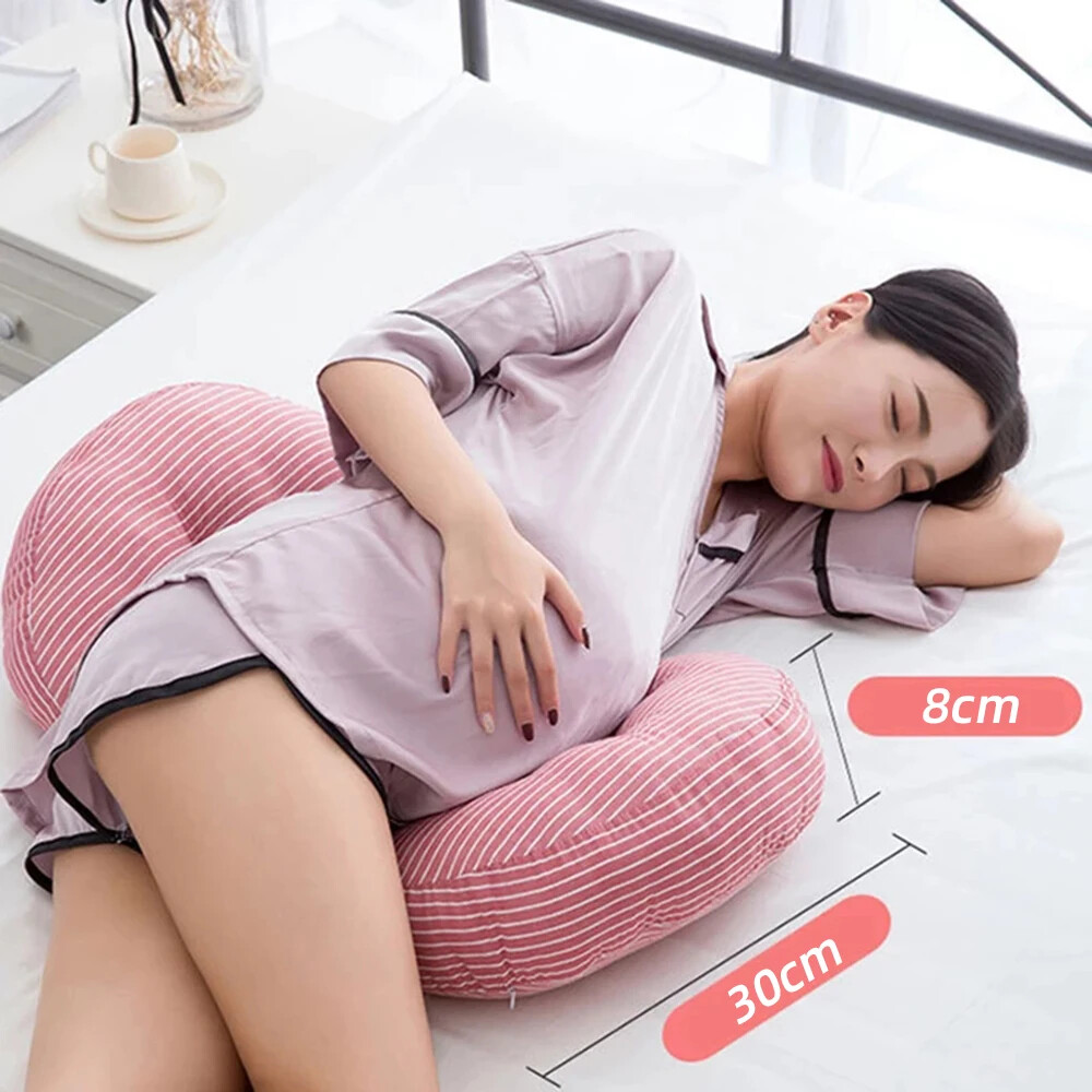 Multi-function U Shape Pregnant Women Sleeping Support Pillow Bamboo Fiber