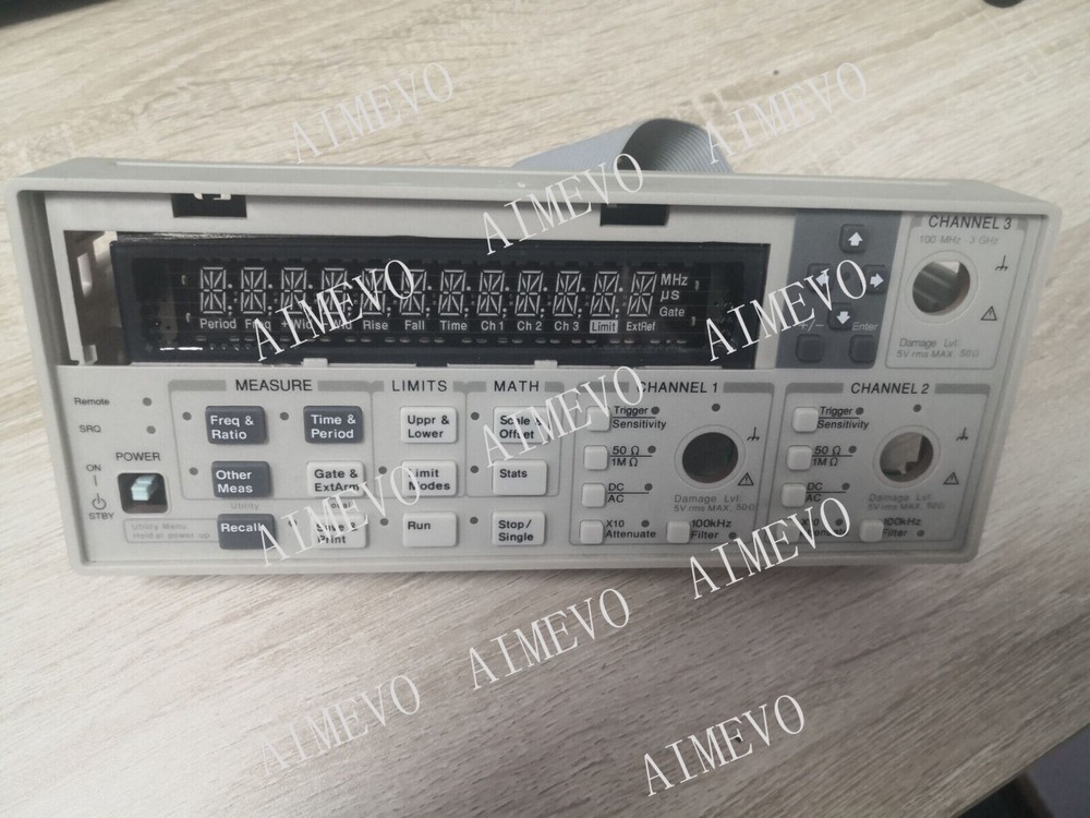 for HP Keysight Agilent 53131A 53132A frequency Counter Front panel+VFD display