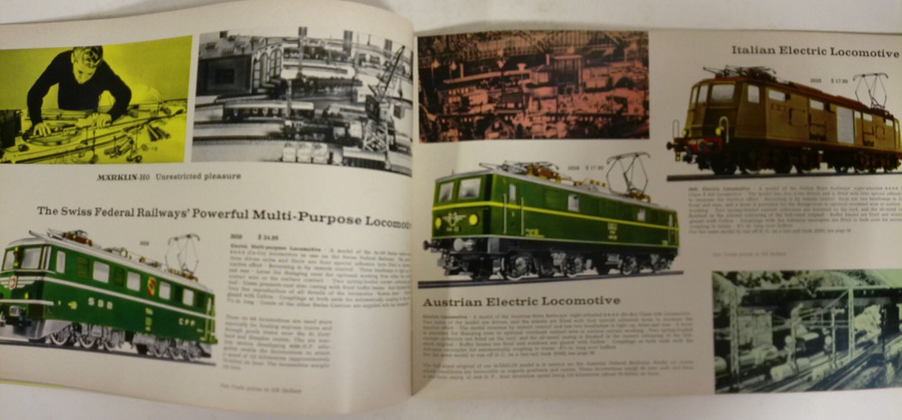 Vintage Marklin 1967/68 Catalog
