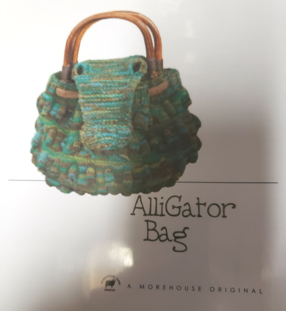 Alligator Bag A Morehouse Original Pattern Knitting
