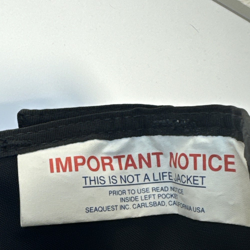 seaquest explorer diving vest Xl