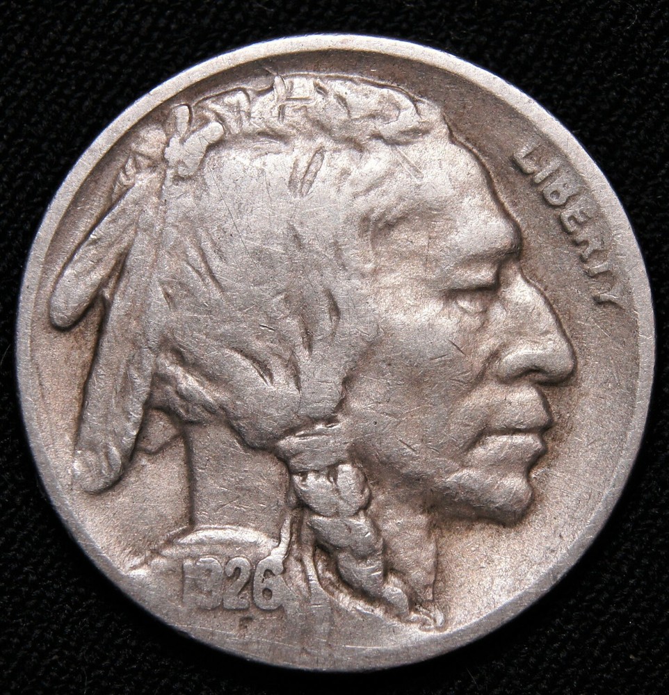 1926-S Buffalo Nickel  VF+