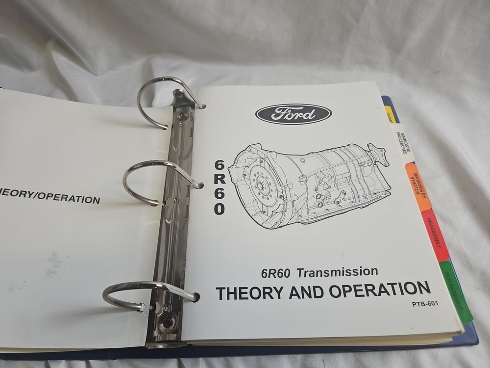 Ford 6R60 Transmission Reference Manual PTB 601 # DBC