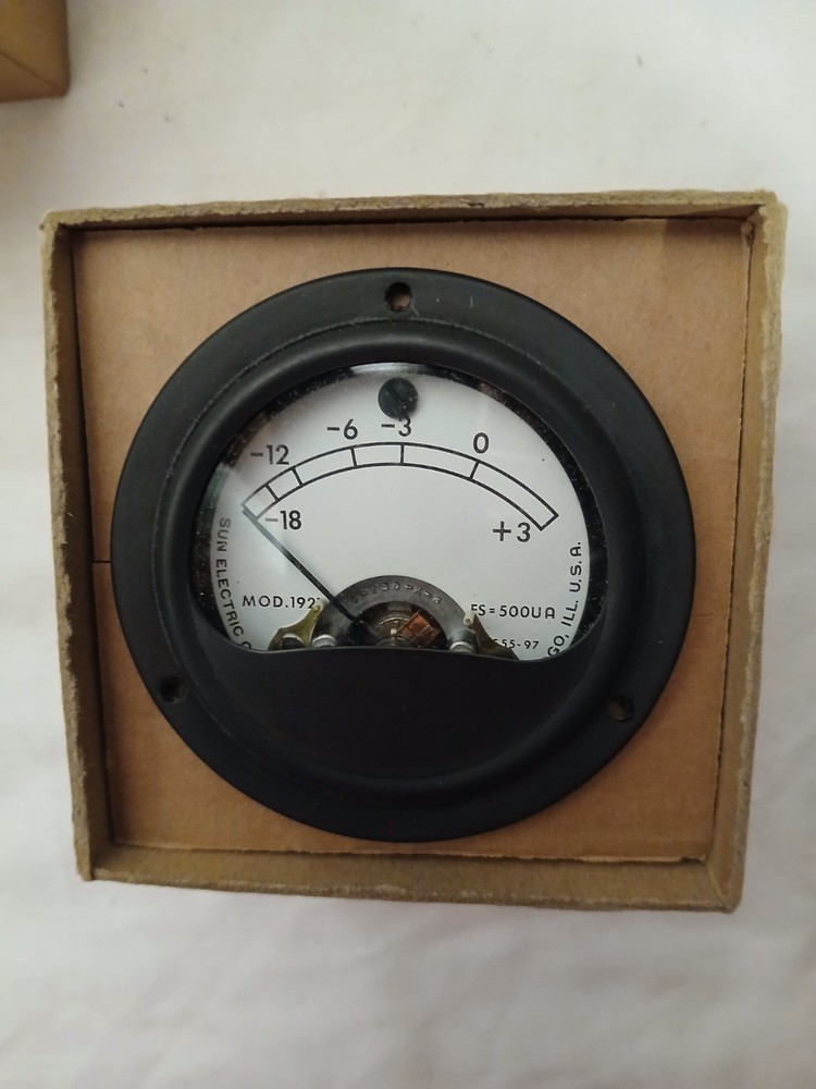Sun panel meter compressor audio etc