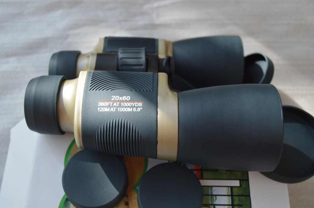 Binocular Day/Night  Prism 20x60  Binoculars "Perrini"  Ruby Lenses   hunting