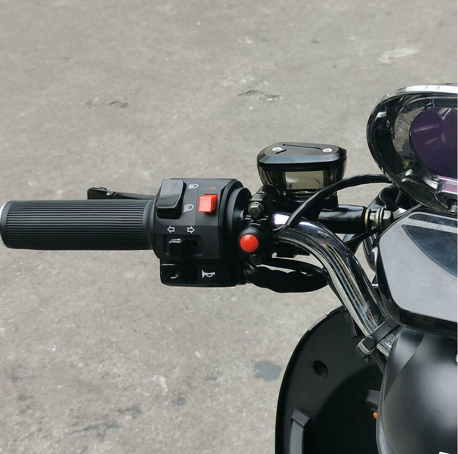 Motorcycle 7/8" left Handlebar Control Switch Turn Signal Start Stop Lamp Switch