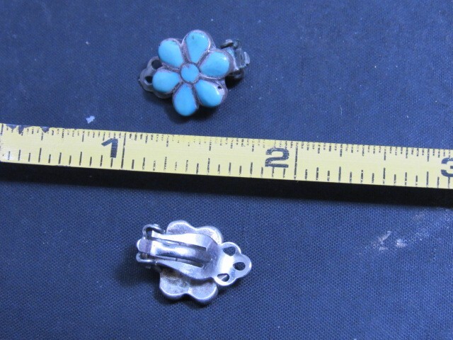 small native american turquoise earrings