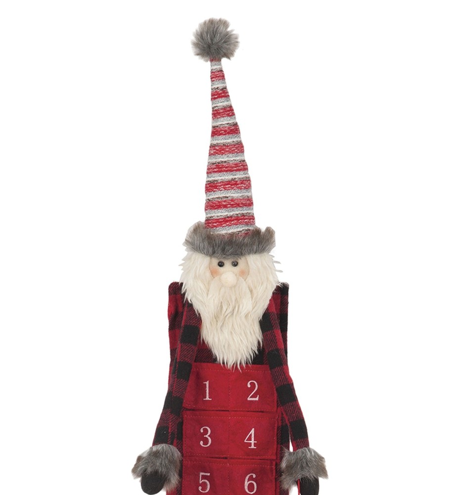 Buffalo Check Santa Calendar