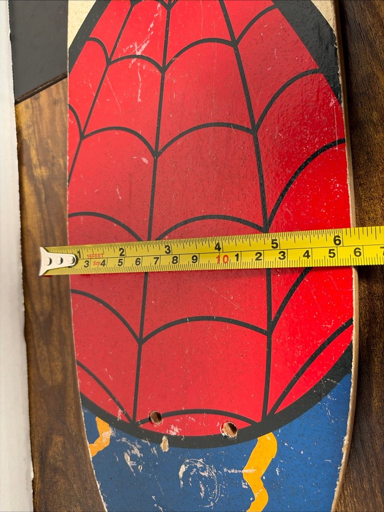 Spider Man 2011 Mini Skateboard Deck Masked Menace 21”x6”