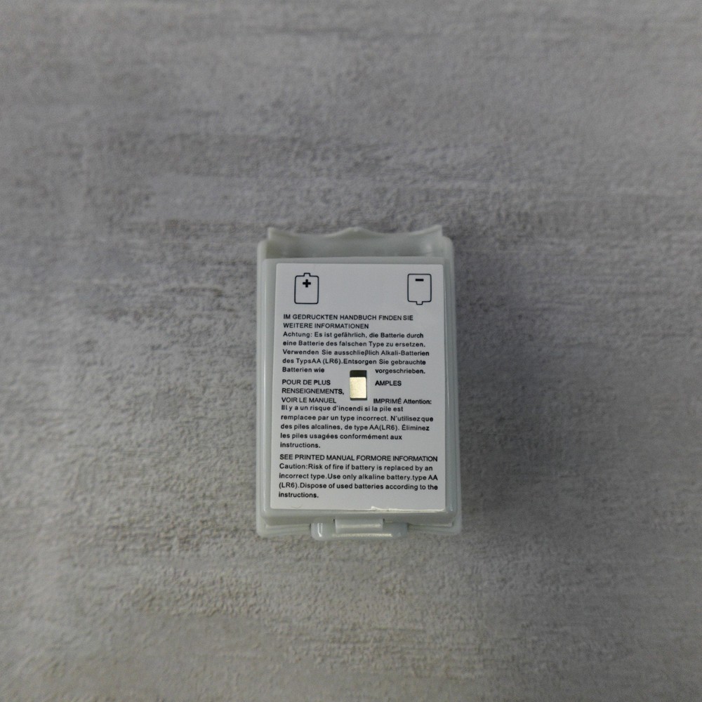 Battery Pack for Xbox 360 Wireless Controller Microsoft White Cover Replacement