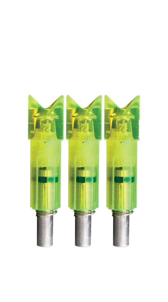 Easton Carbon Crescent Bolt End (3-Pack), Green