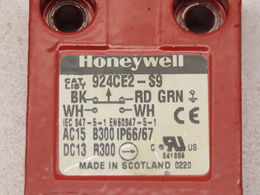 Honeywell 924CE2-S9 Micro Limit Switch