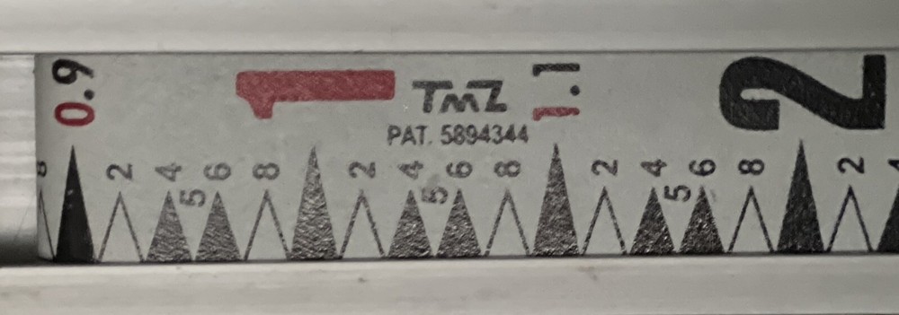 Construction Measuring Rod