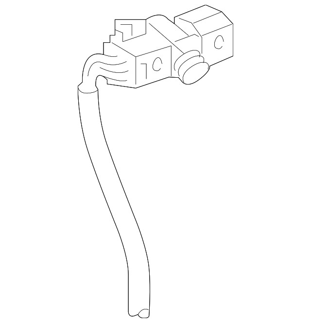 Genuine GM Rearview Driver Information Camera 84143039