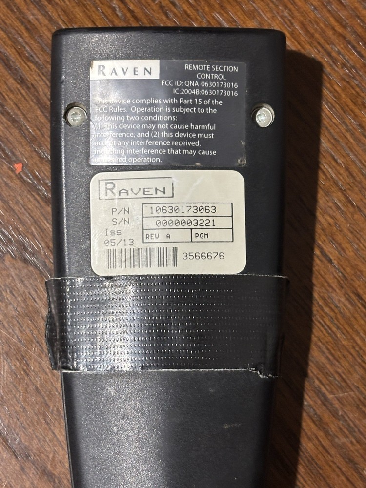 Raven AccuBoom Wireless Remote Section Control