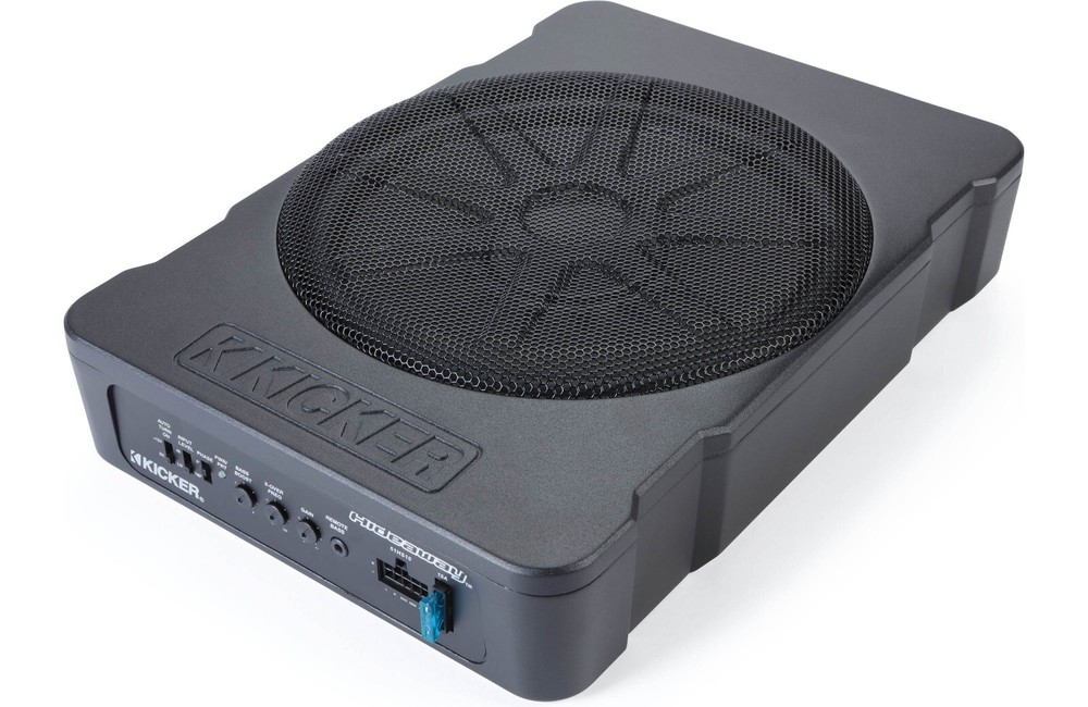 Kicker 51HS10 10 inch powered hideaway compact subwoofer
