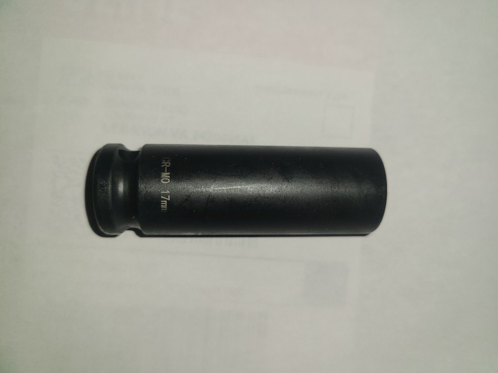 1Pc 1/2" Drive 17mm Thin Wall Deep Impact Socket