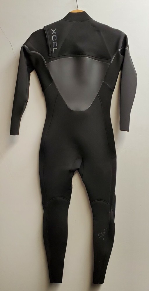 XCEL Men's 3/2 AXIS X Chest-Zip Wetsuit - BLK - Small - NWT