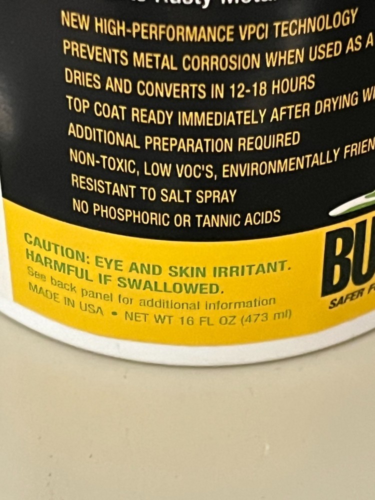 Bullfrog Rust Restorer 16oz.