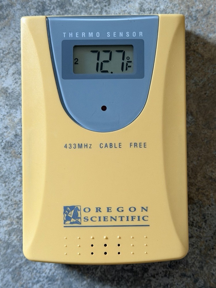 VTG Oregon Scientific THR138 Thermo Sensor Wireless Remote Tested & Working